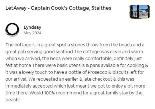 Letaway - Captain Cook's Cottage, Сasa de vacaciones